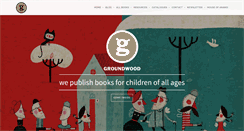 Desktop Screenshot of groundwoodbooks.com